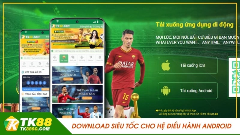 Download siêu tốc cho hệ điều hành Android